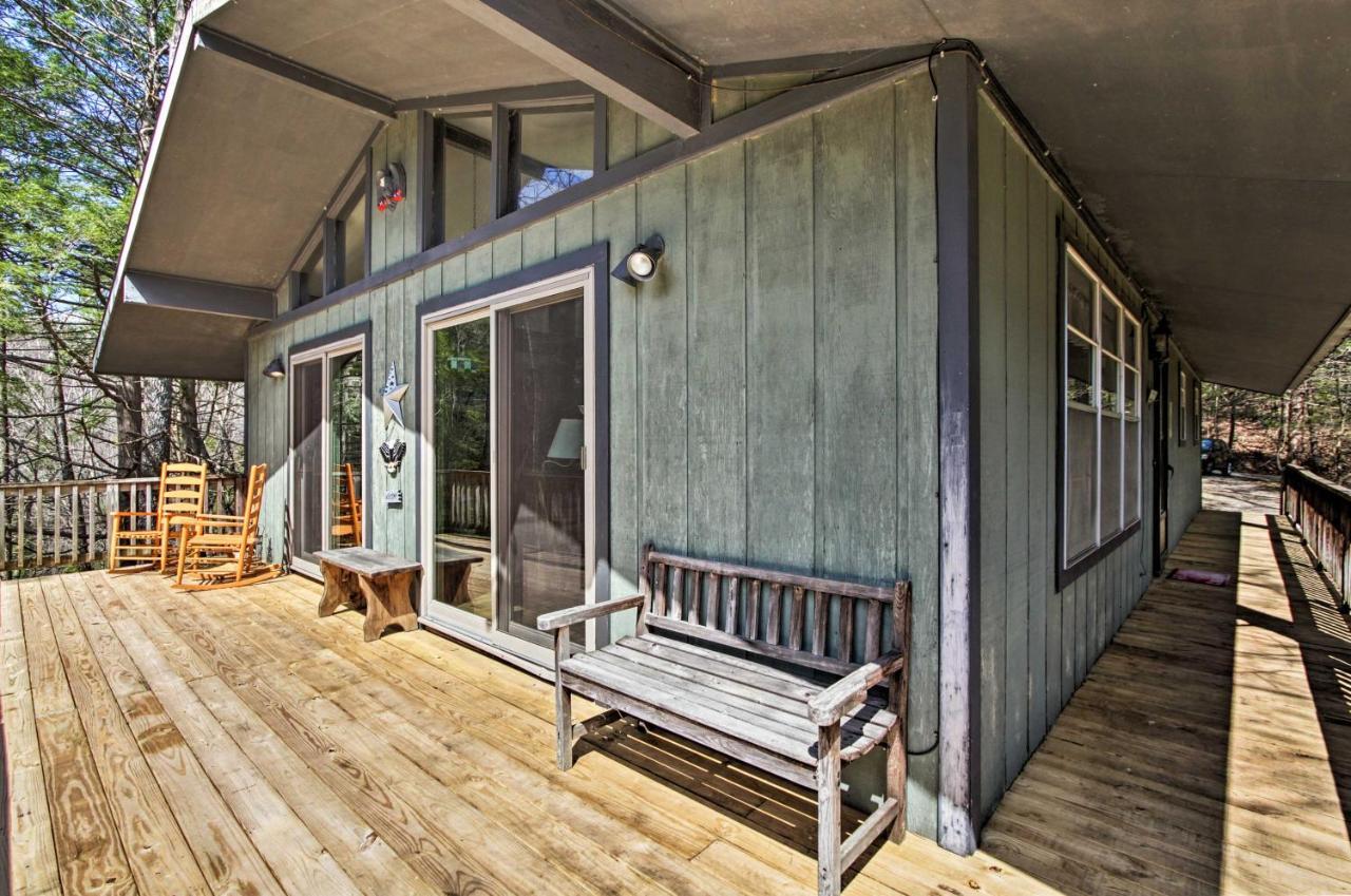 Quiet Cabin With Mountain Views About 3 Mi To Gatlinburg Luaran gambar