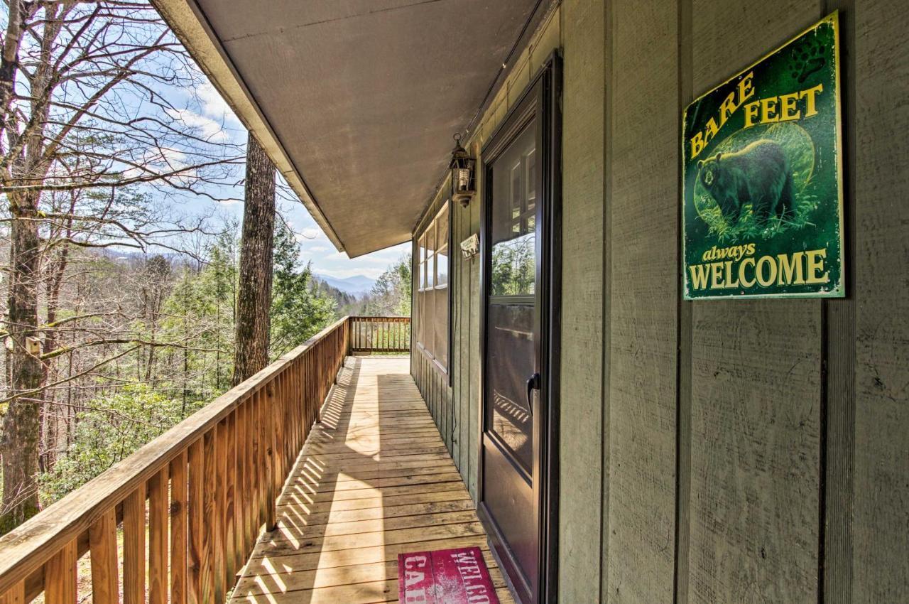 Quiet Cabin With Mountain Views About 3 Mi To Gatlinburg Luaran gambar